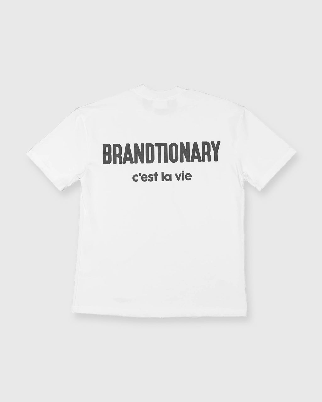 C'est La Vie Philosophy T-Shirt - White