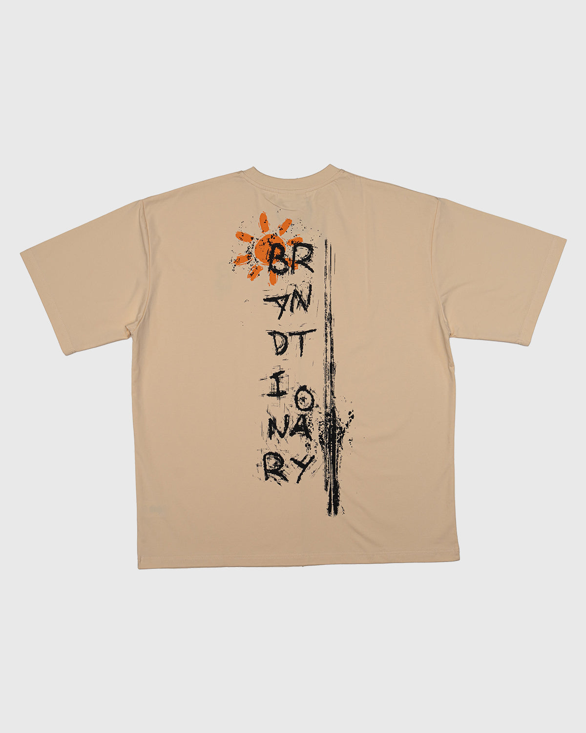 Summer Paint Stroke T-Shirt - Beige