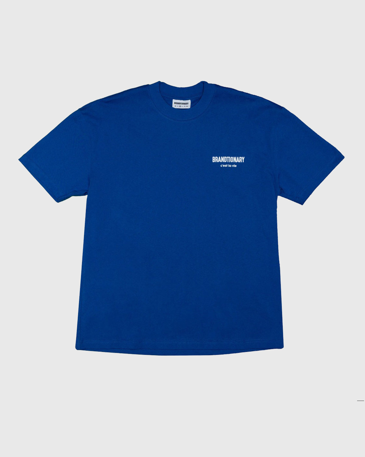 C'est La Vie Philosophy T-Shirt - Royal Blue