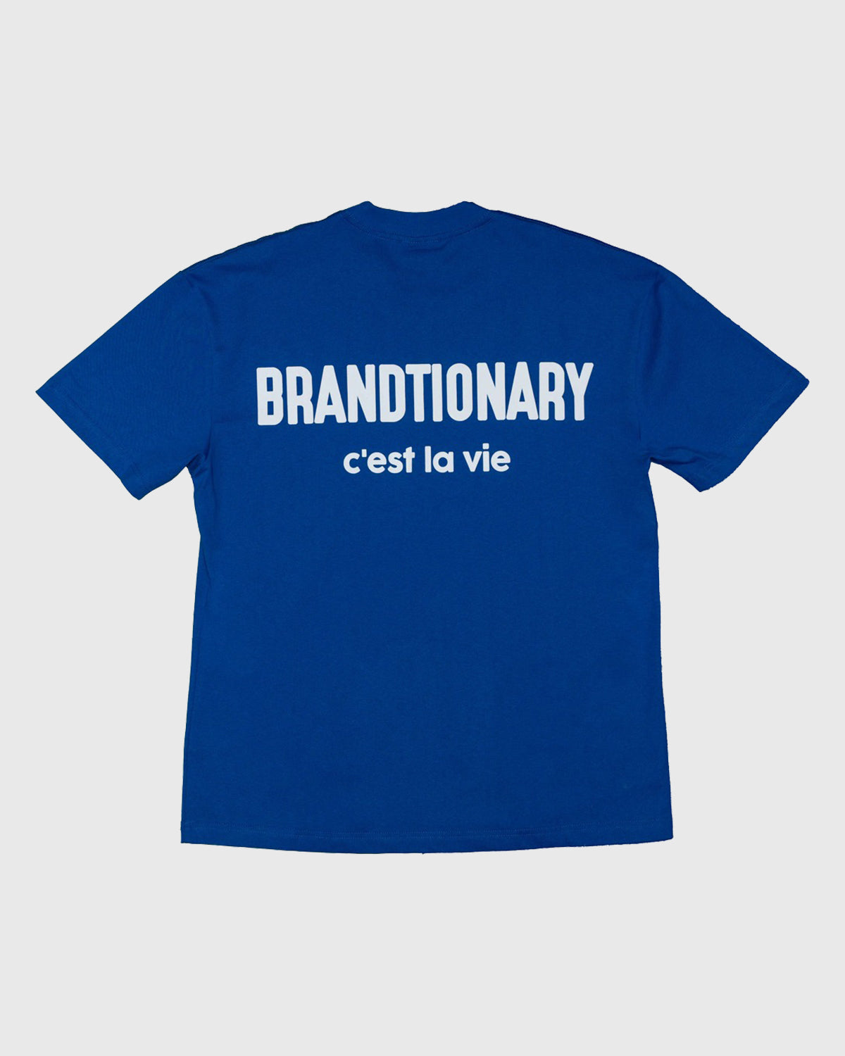 C'est La Vie Philosophy T-Shirt - Royal Blue