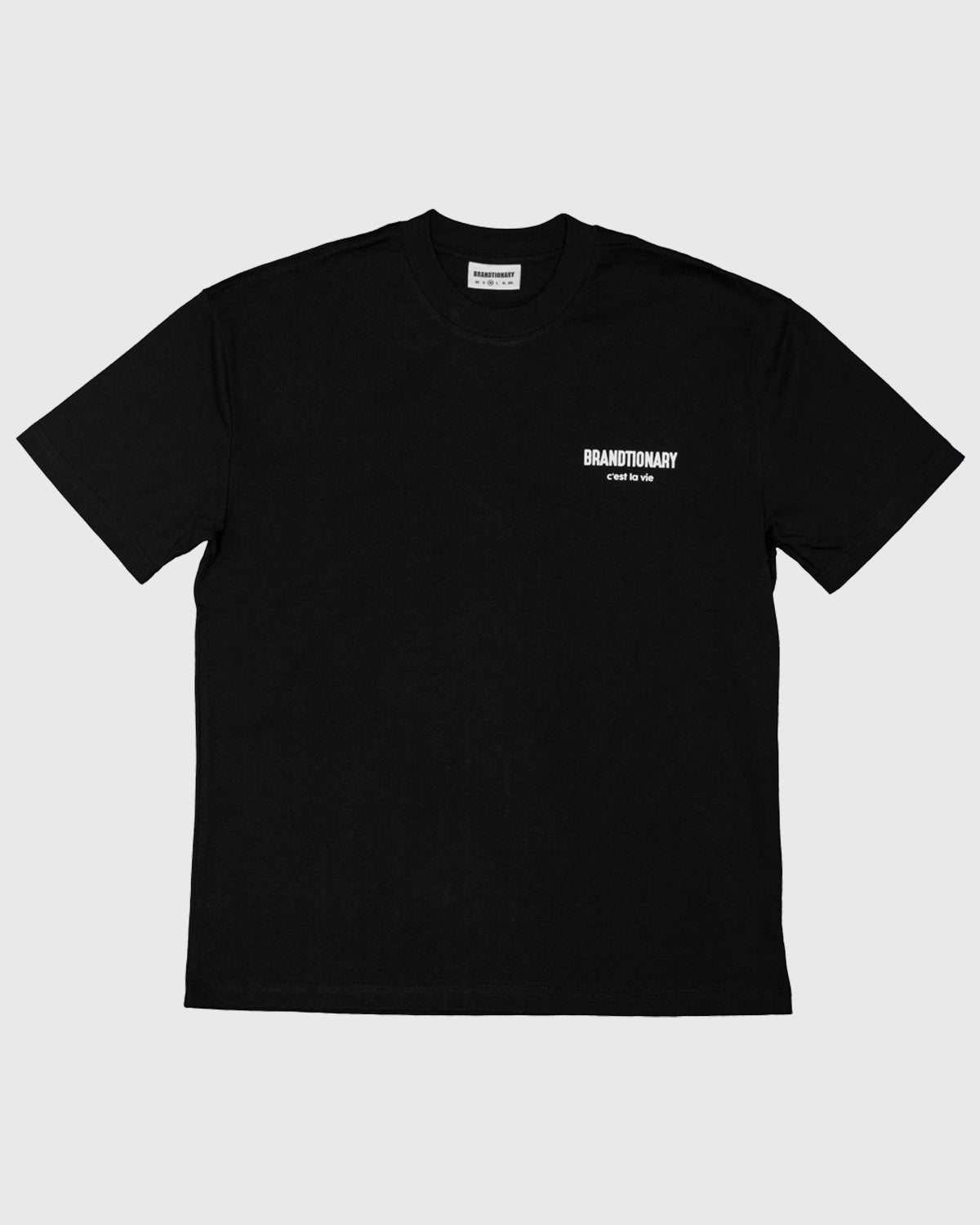 C'est La Vie Philosophy T-Shirt - Black