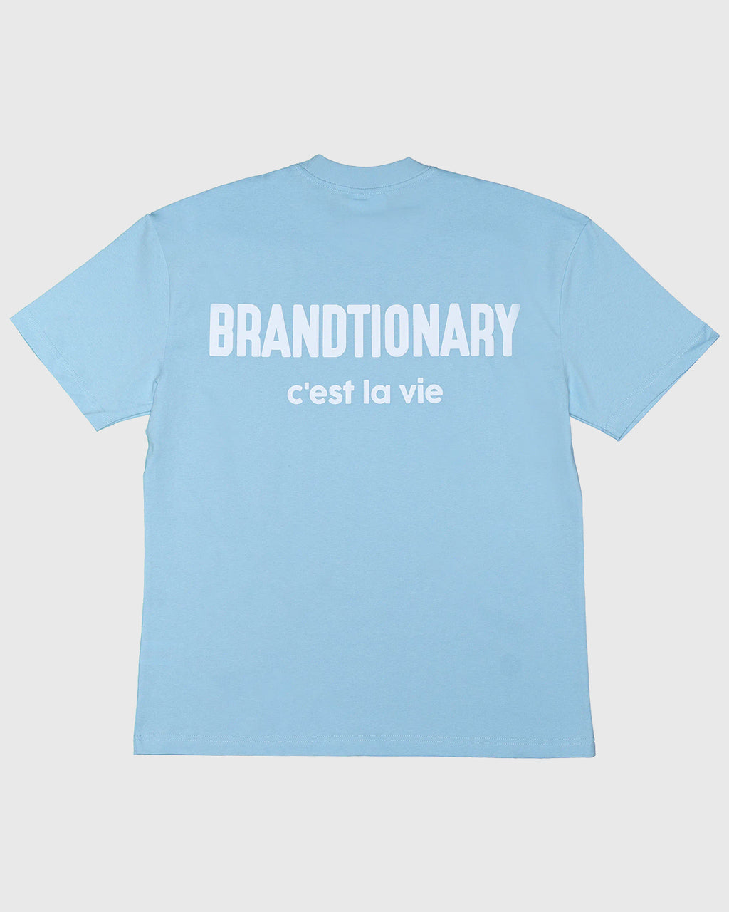 C'est La Vie Philosophy T-Shirt - Baby Blue