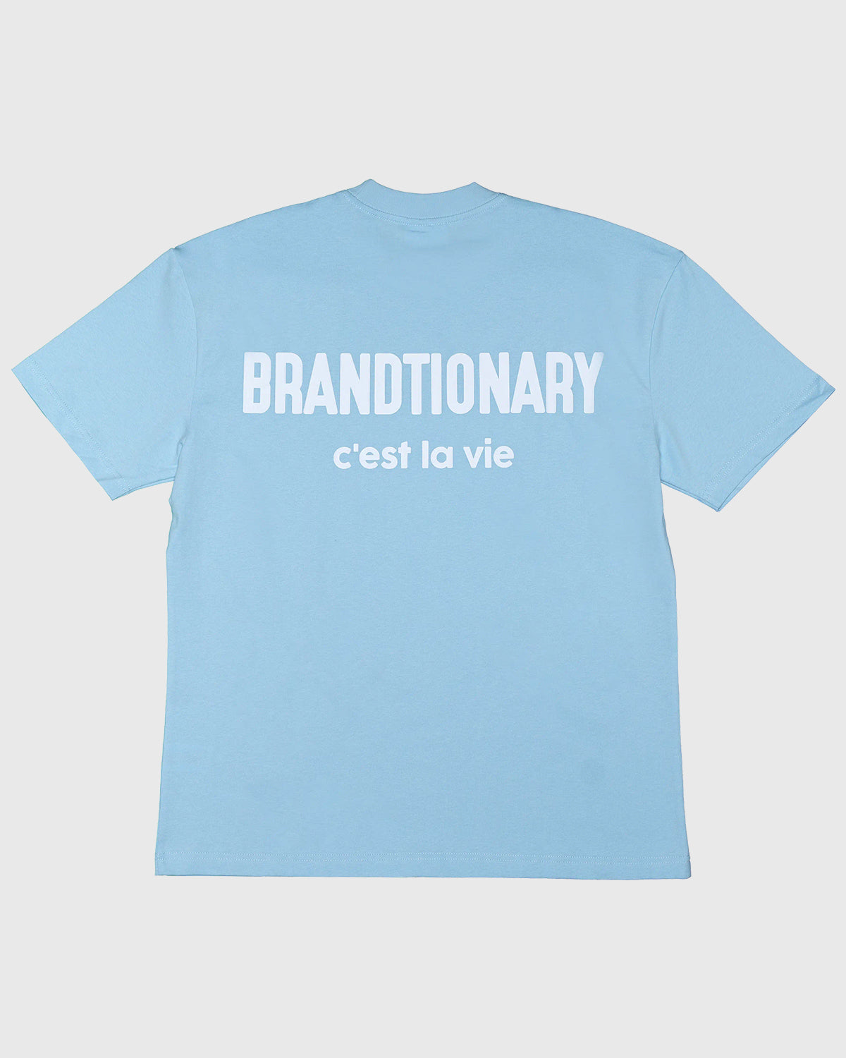 C'est La Vie Philosophy T-Shirt - Baby Blue