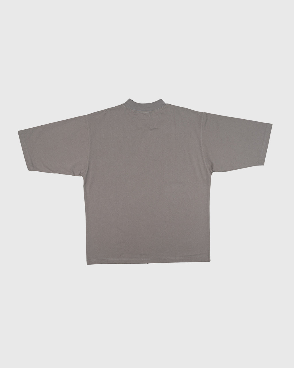 Love Hate Expression Oversized T-Shirt - Gray