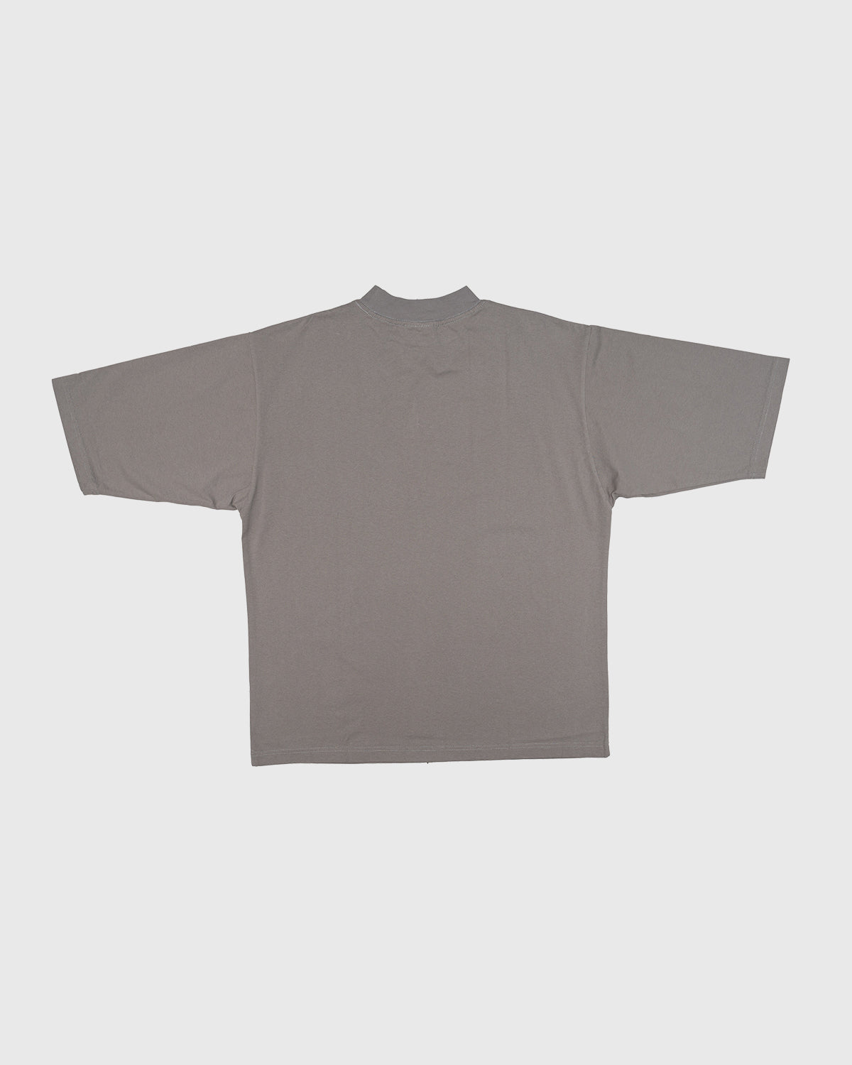 Love Hate Expression Oversized T-Shirt - Gray