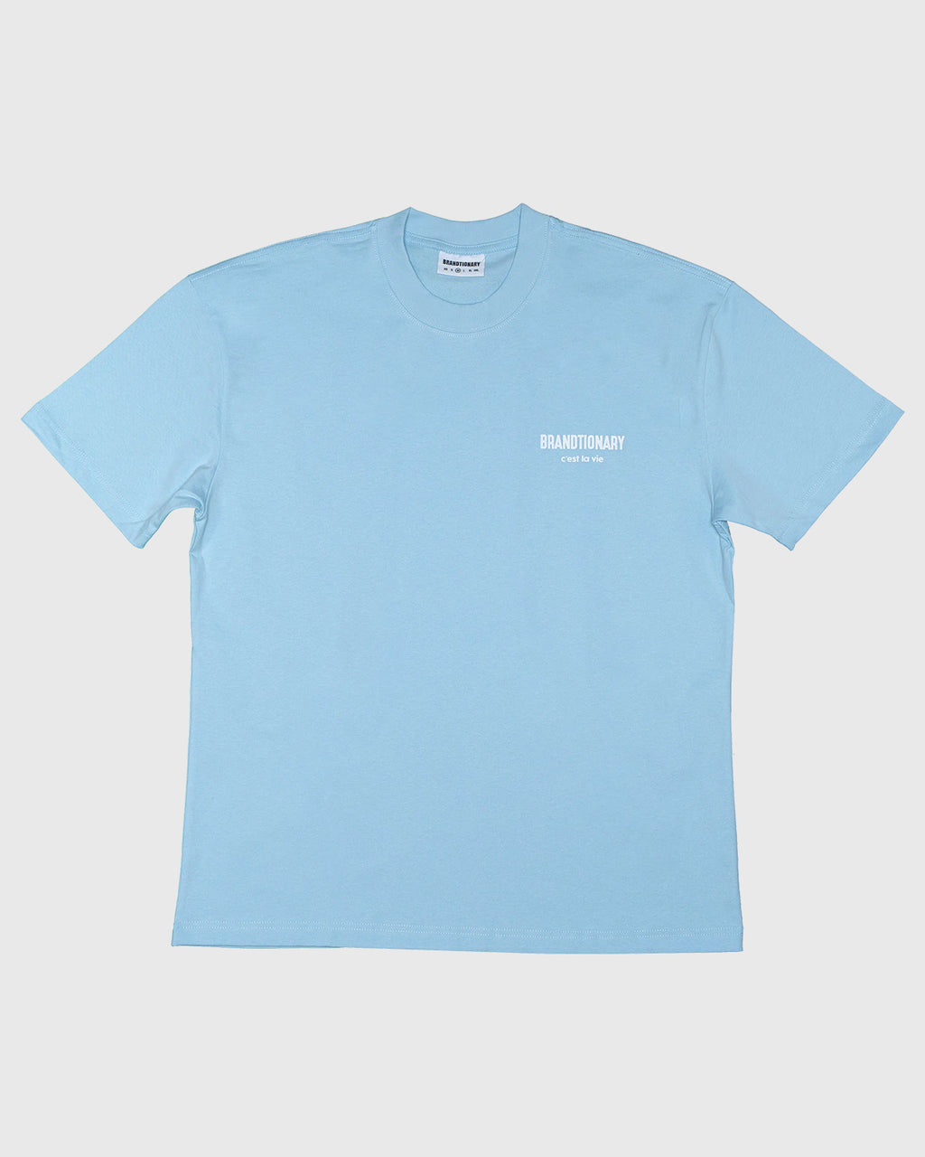 C'est La Vie Philosophy T-Shirt - Baby Blue