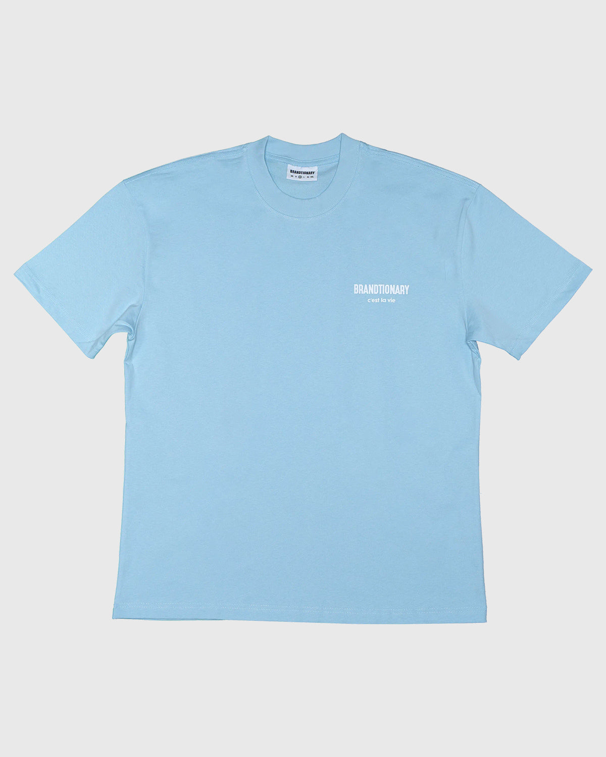 C'est La Vie Philosophy T-Shirt - Baby Blue
