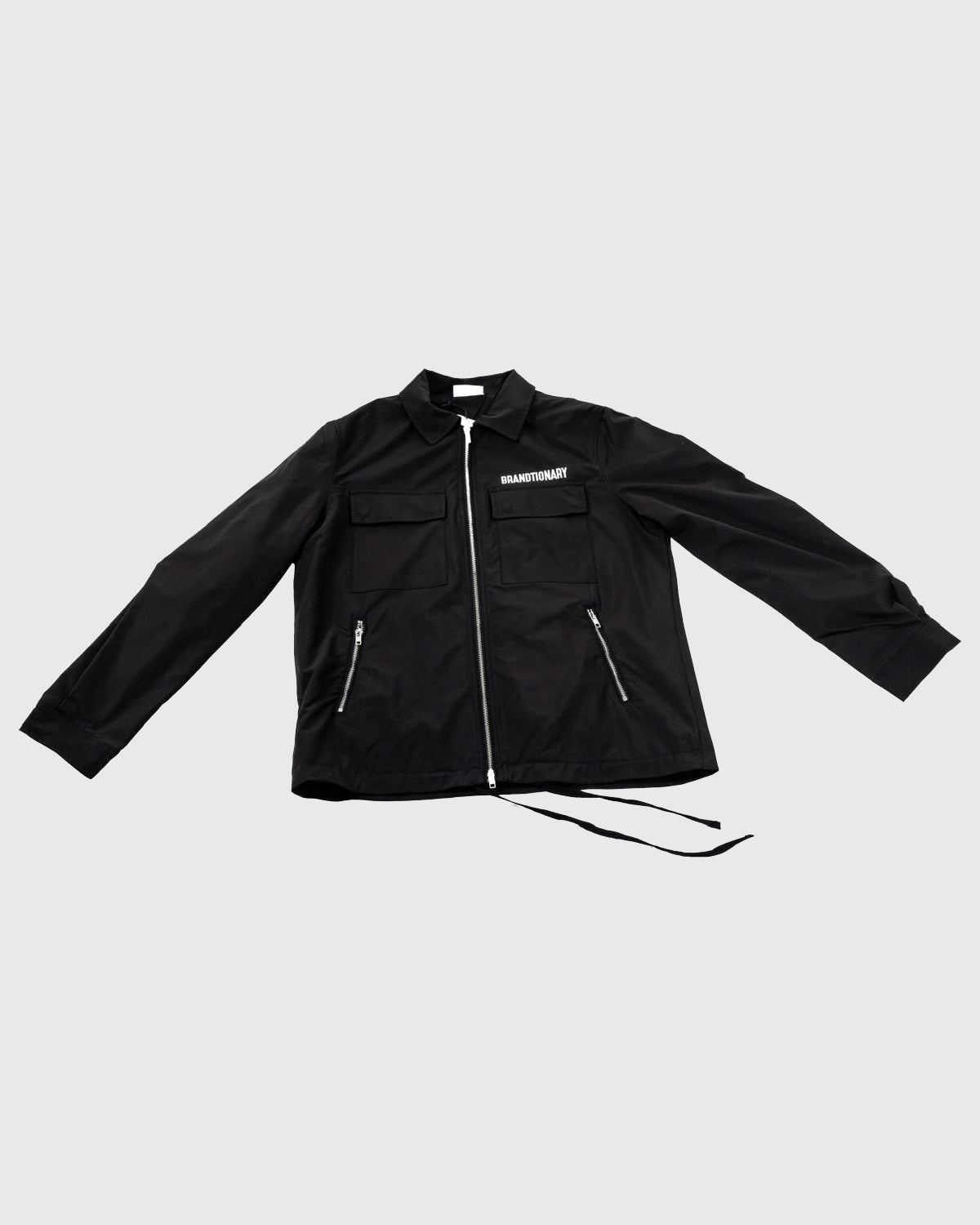 Multi-Pocket Utility Jacket - Black Professional