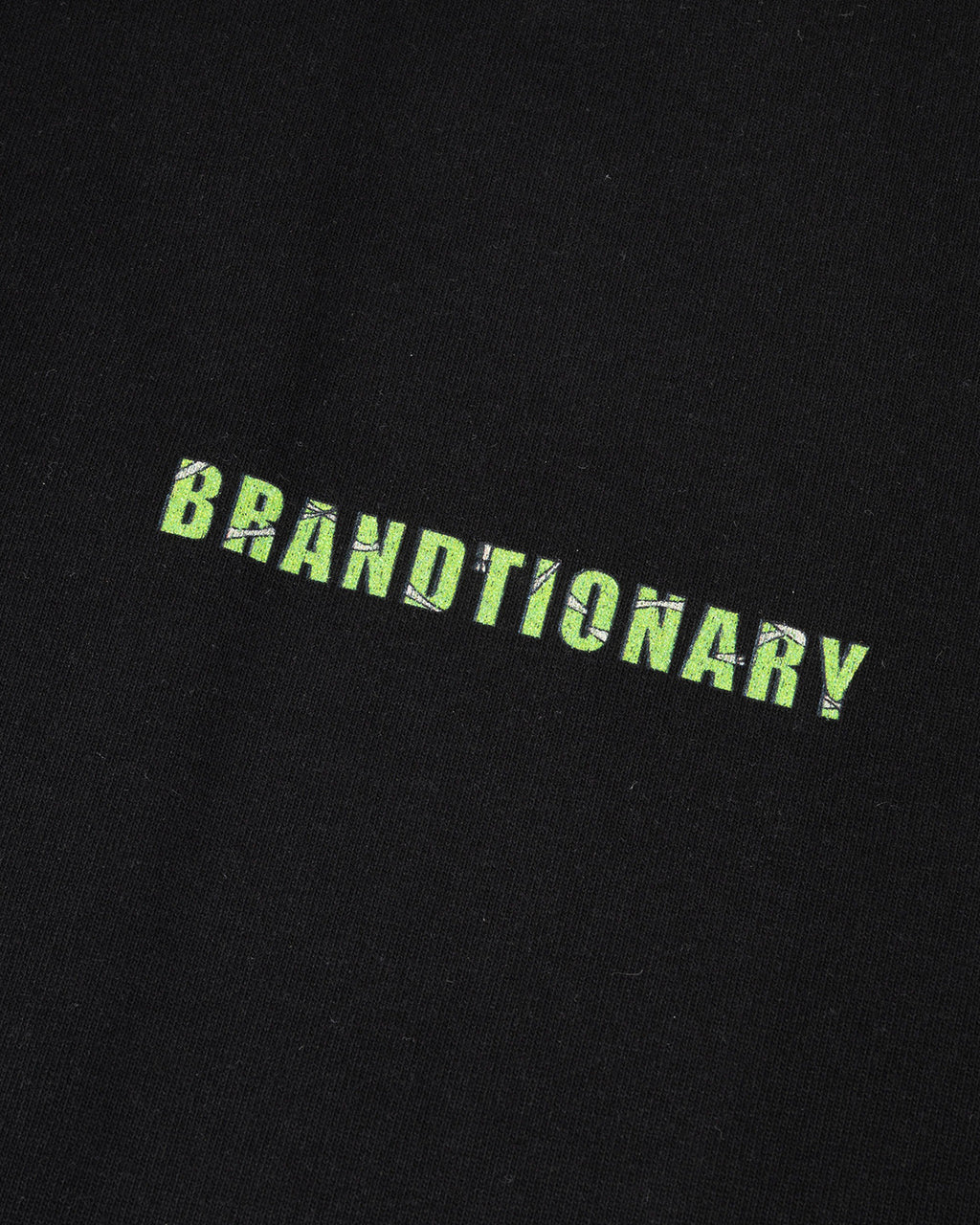 BRANDTIONARY Bandage Wrap T-Shirt - Black