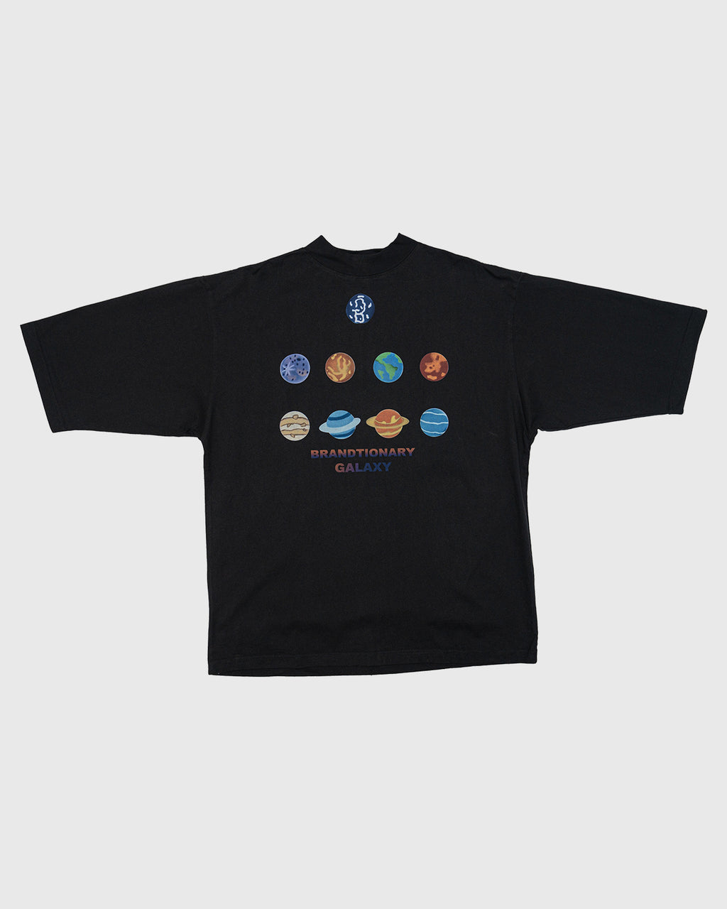 BRANDTIONARY Cosmic Space Art T-Shirt - Black