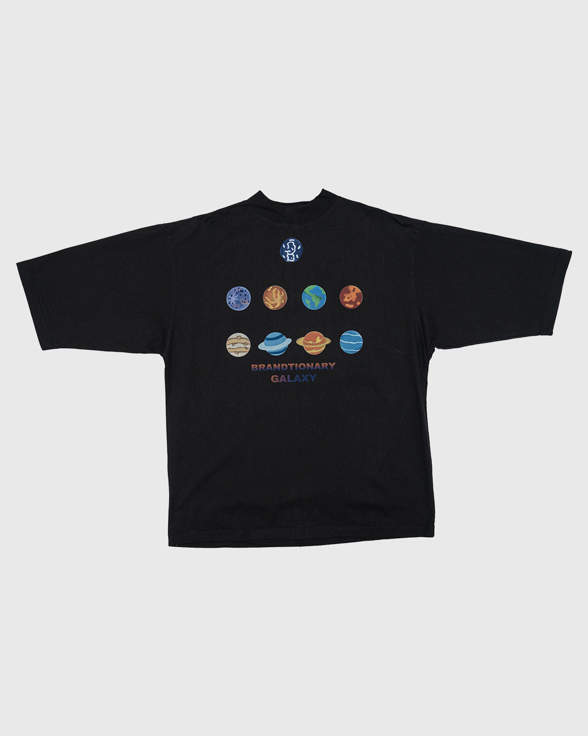 BRANDTIONARY Cosmic Space Art T-Shirt - Black