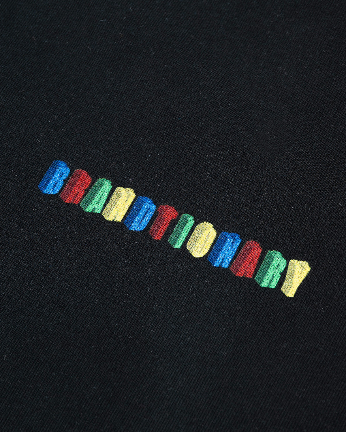 BRANDTIONARY 3D Puzzle Blocks T-Shirt - Black