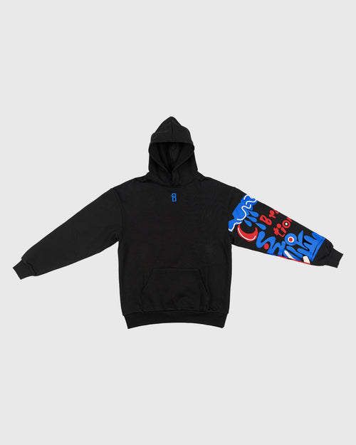 Anorak Kangaroo Pocket Jacket - Black Urban Style