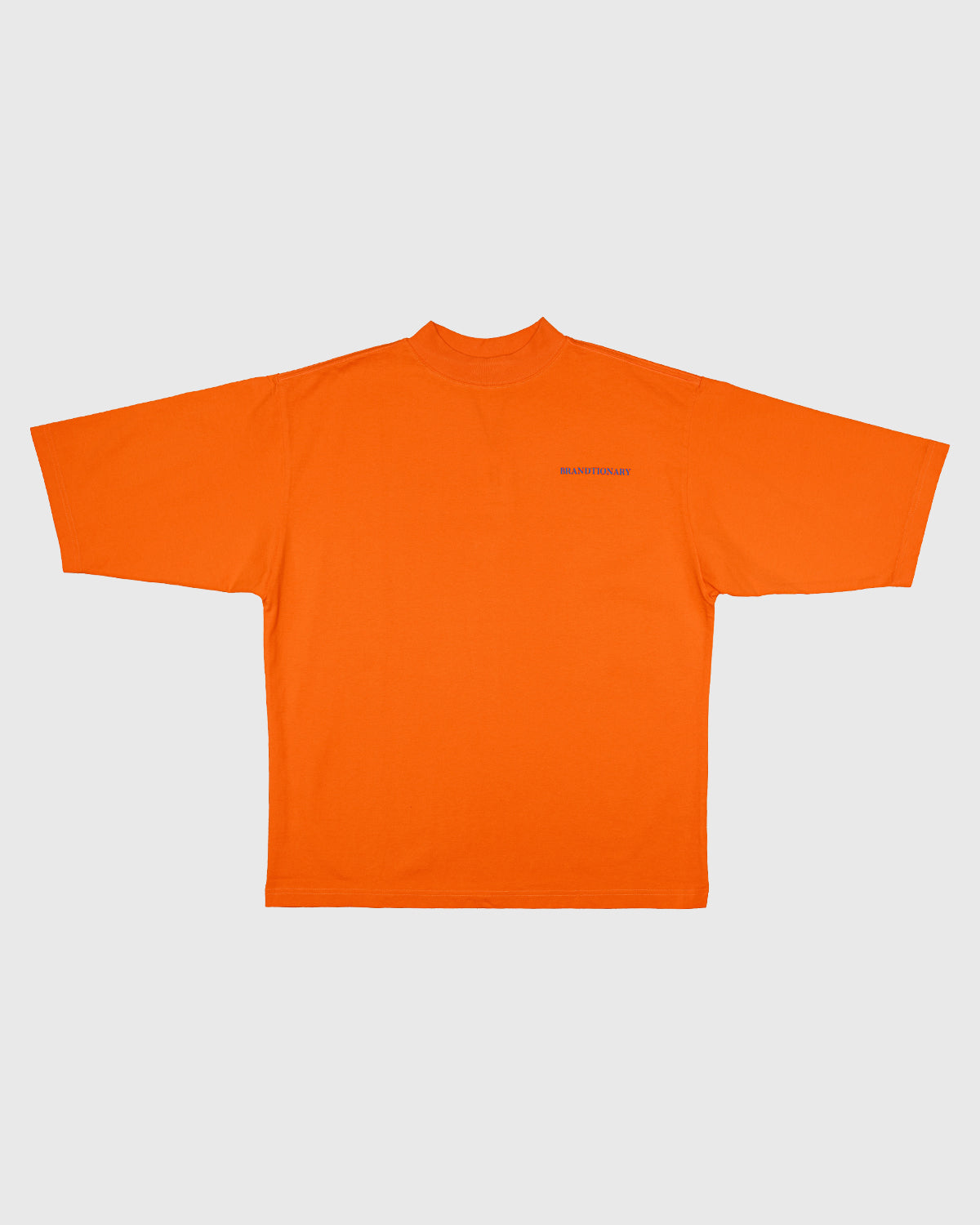 Dual-Tone Spray Art T-Shirt - Orange