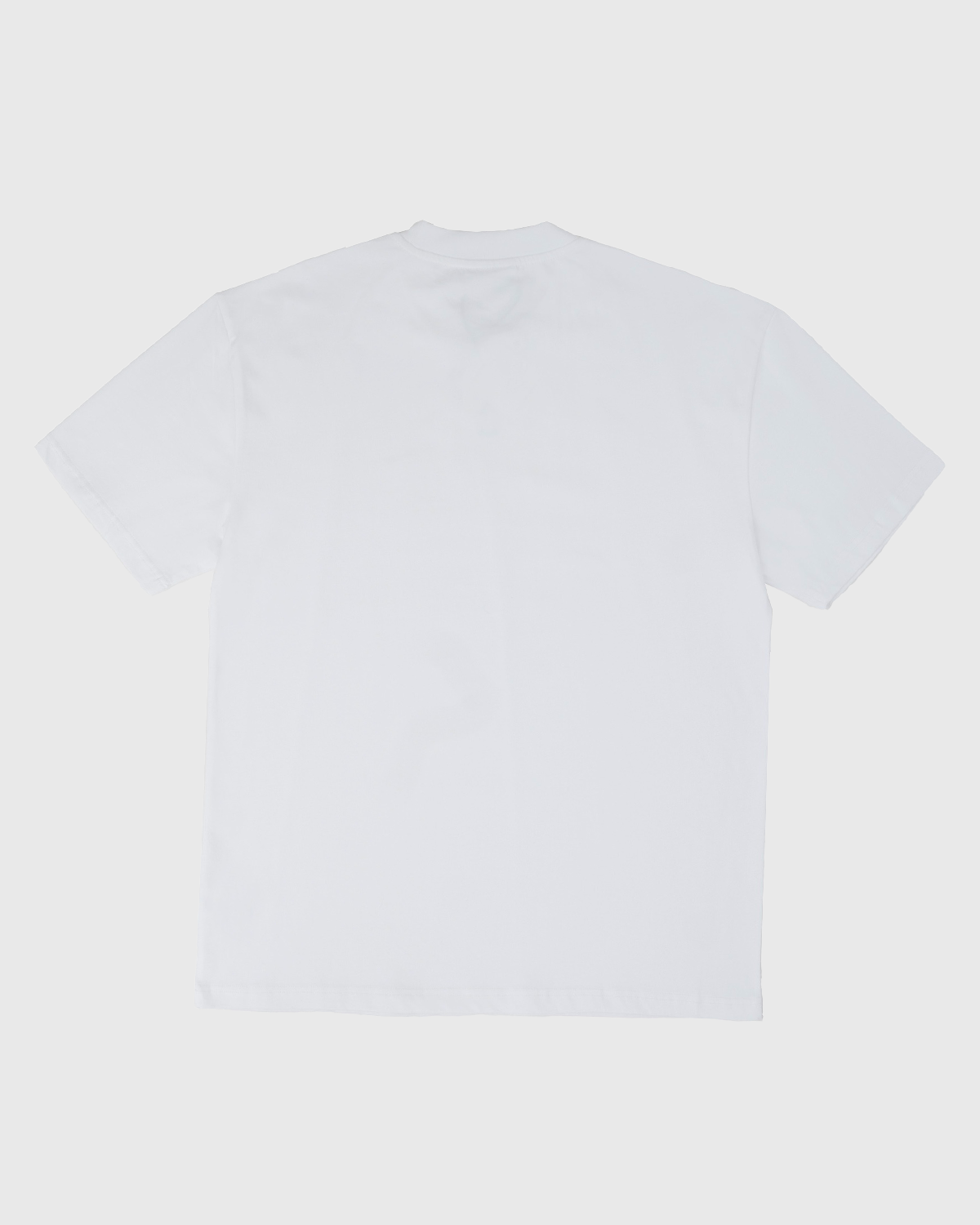 تيشيرت BRANDTIONARY كلاسيك تطريز قطري - أبيض